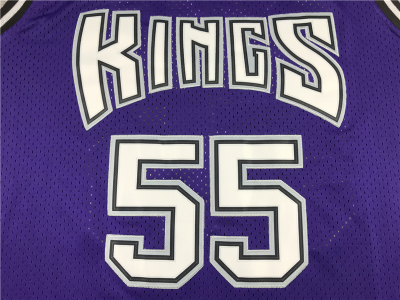 Men's Sacramento Kings Jason Williams Purple Hardwood Classics Swingman Jersey