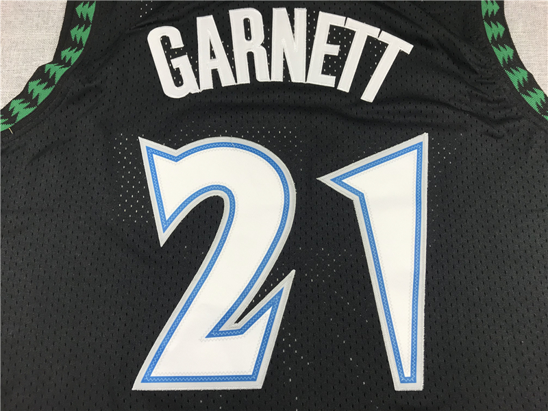 Men's Minnesota Timberwolves Kevin Garnett #21 Hardwood Classics Swingman Jersey