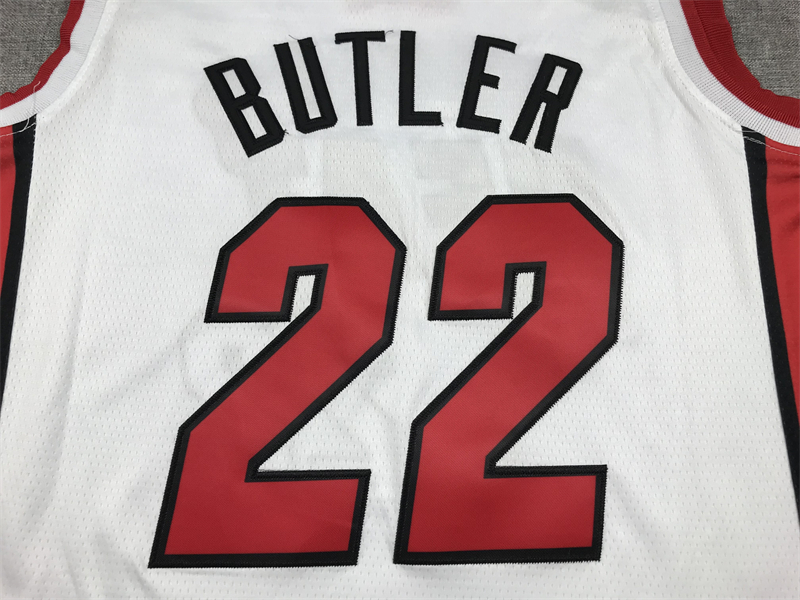 Men's Miami Heat Jimmy Butler #22 NBA Swingman 2023 Jersey White