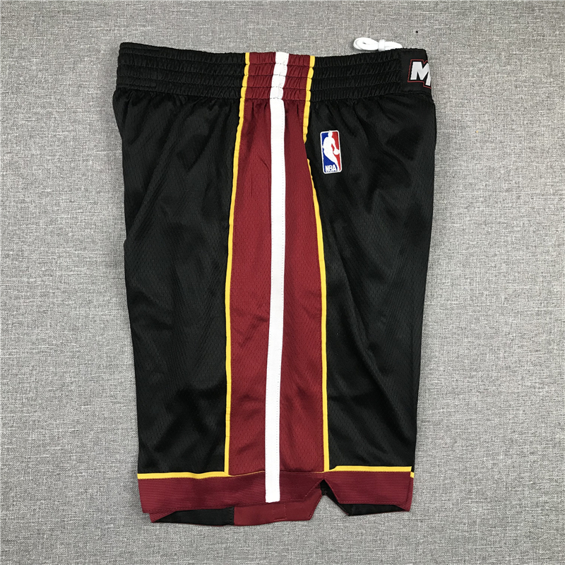 Miami Heat Icon Edition Swingman Performance Shorts BLACK