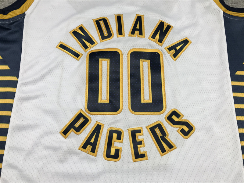 Men's Indiana Pacers Bennedict Mathurin #00 White 2022/23 Swingman Jersey - Association Edition