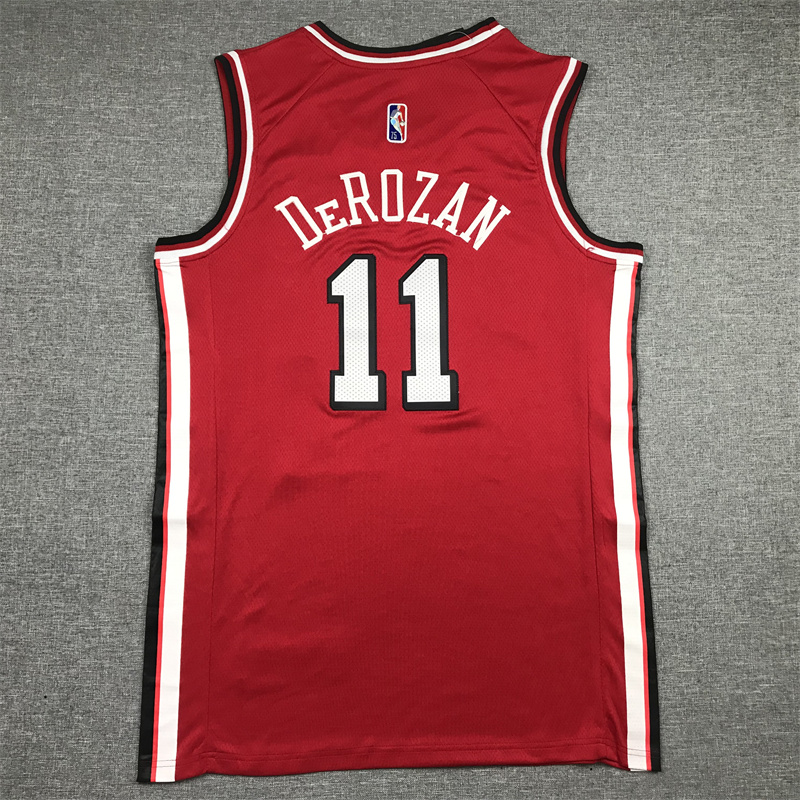 Men's Chicago Bulls DeMar DeRozan #11 Red 2021/22 Swingman Jersey
