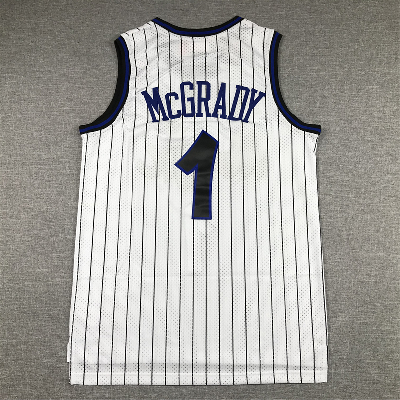 Men's Orlando Magic Tracy McGrady 2003-04 White Hardwood Classics Swingman Jersey