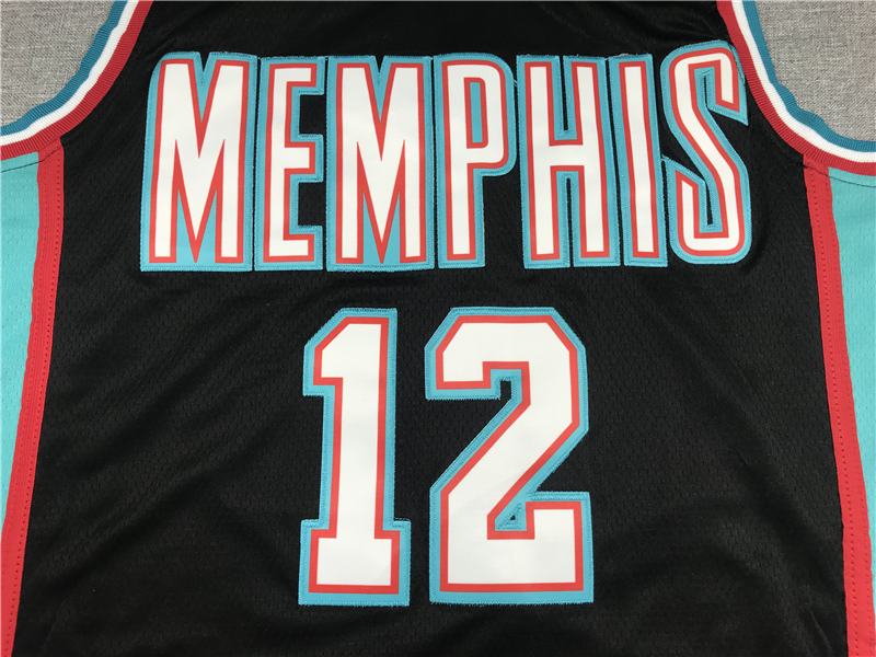 Men's Memphis Grizzlies Ja Morant #12 Black Classics Swingman Jersey