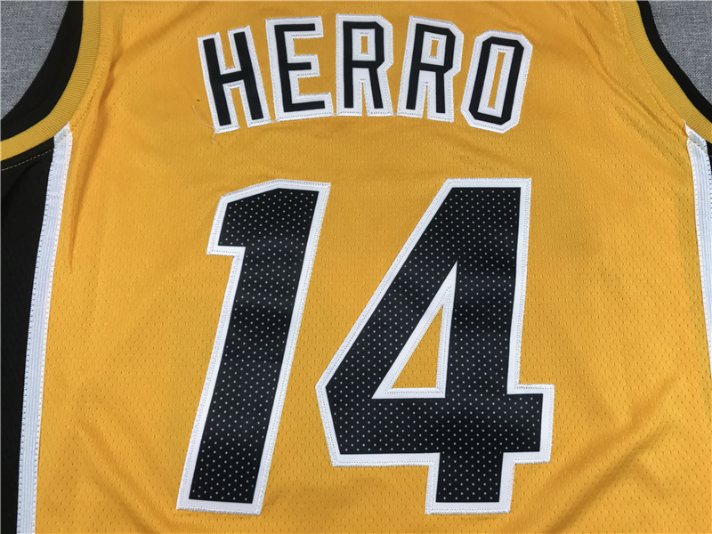 Men's Miami Heat Tyler Herro #14 Gold 2020/21 Swingman Player Jersey