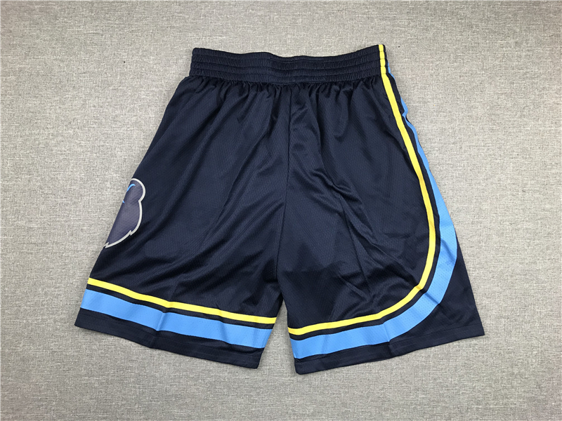 Men's Memphis Grizzlies Navy 2021/22 Icon Edition Basketball Shorts