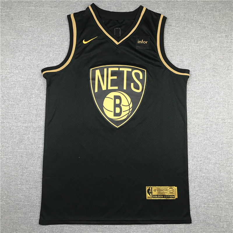 Men's Brooklyn Nets Kevin Durant #7 NBA Black Swingman Player Jersey