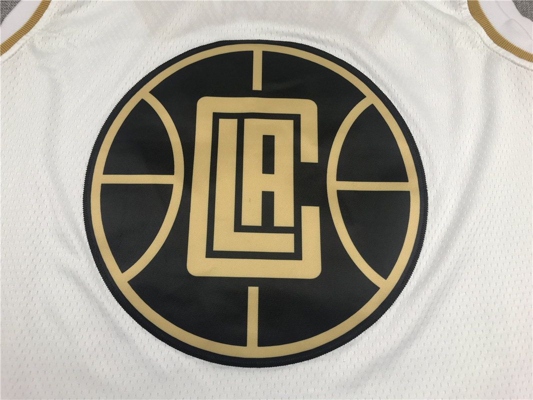 Men's LA Clippers Kawhi Leonard #2 White Swingman Player Jersey