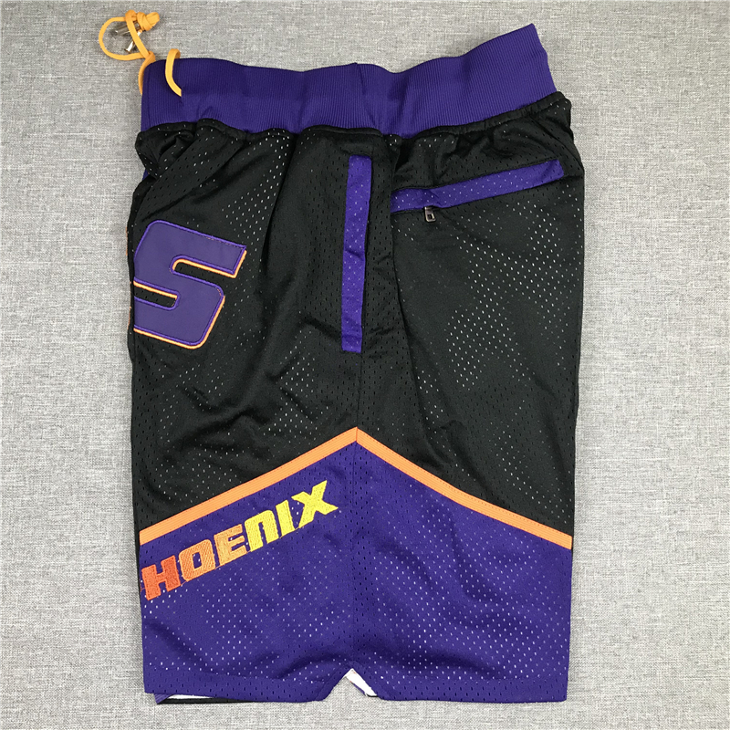 Men's Phoenix Suns Black Basketball Shorts