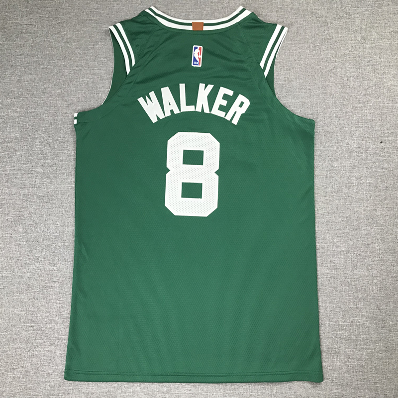 Men's Boston Celtics Kemba Walker #8 NBA Green 2020/21 Swingman Jersey