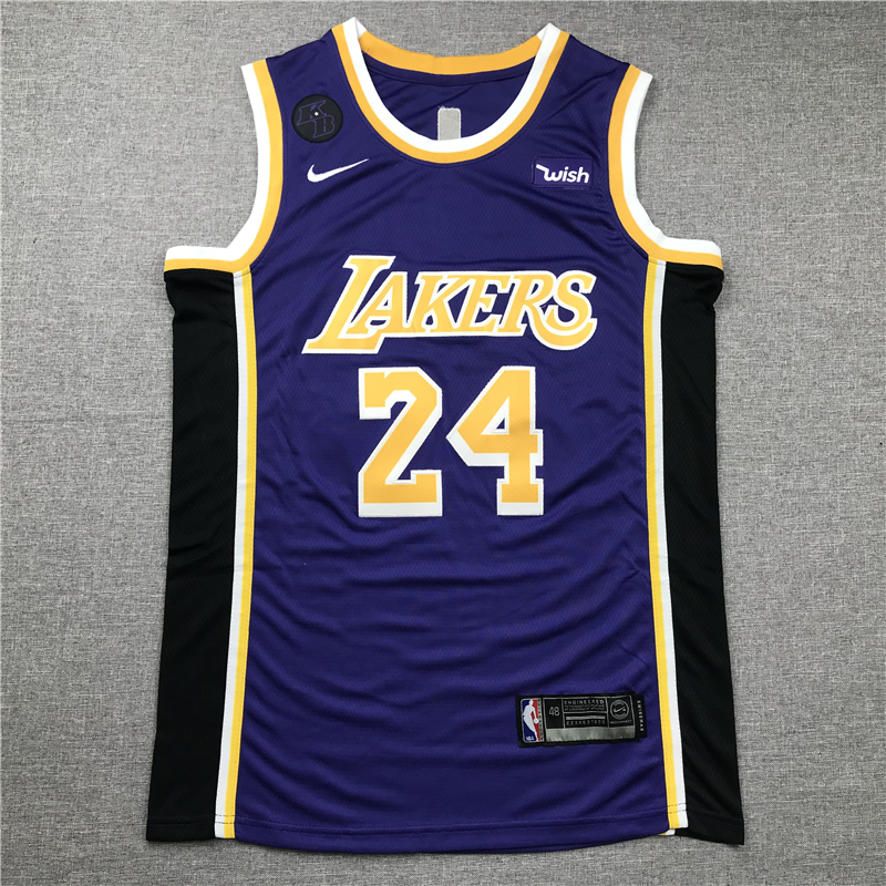 Men's Kobe Bryant Los Angeles Lakers #24 Swingman Jersey - Purple