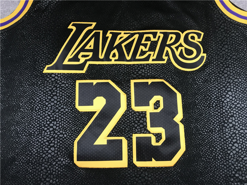 Men's Los Angeles Lakers Lebron James #23 Final Path Jersey Stitched