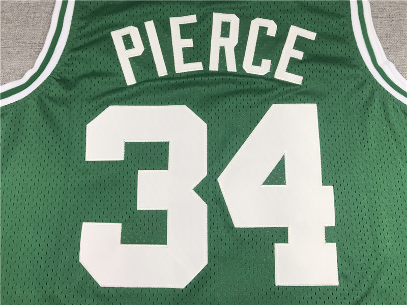 Men's Boston Celtics Paul Pierce Green 2007-08 Hardwood Classics Swingman Jersey