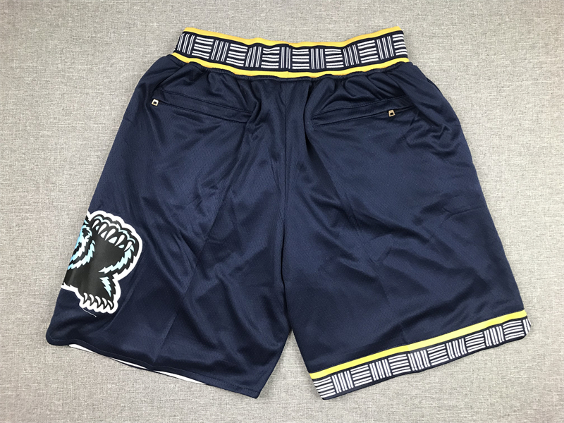 Men's Memphis Grizzlies Navy City Edition Basketball Shorts