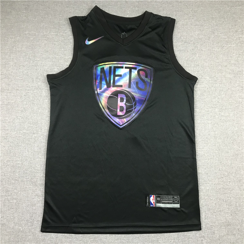 Men's Brooklyn Nets Kevin Durant #7 Black Player Jersey