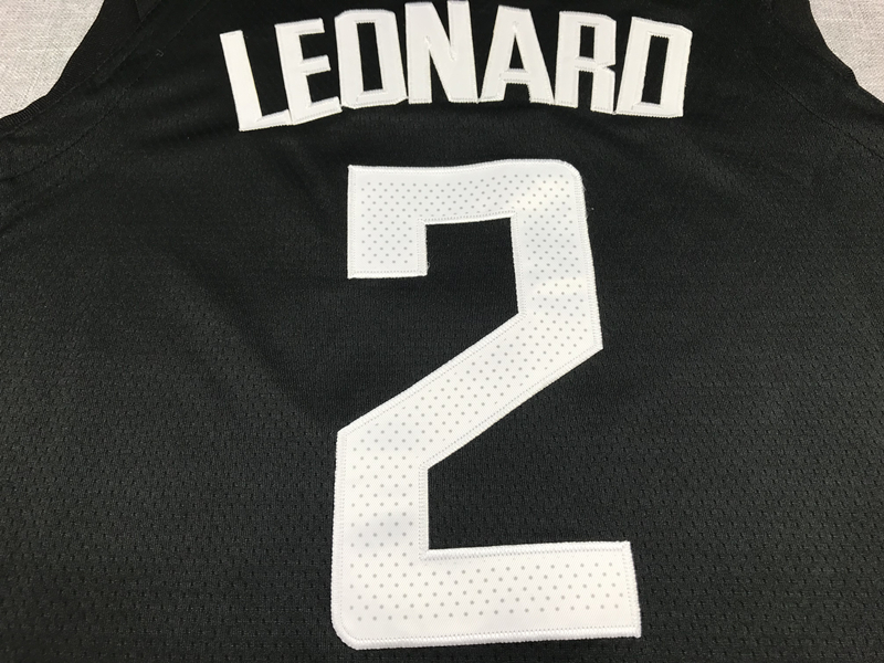 Men's LA Clippers Kawhi Leonard #2 Black 2022/23 Statement Edition Swingman Jersey