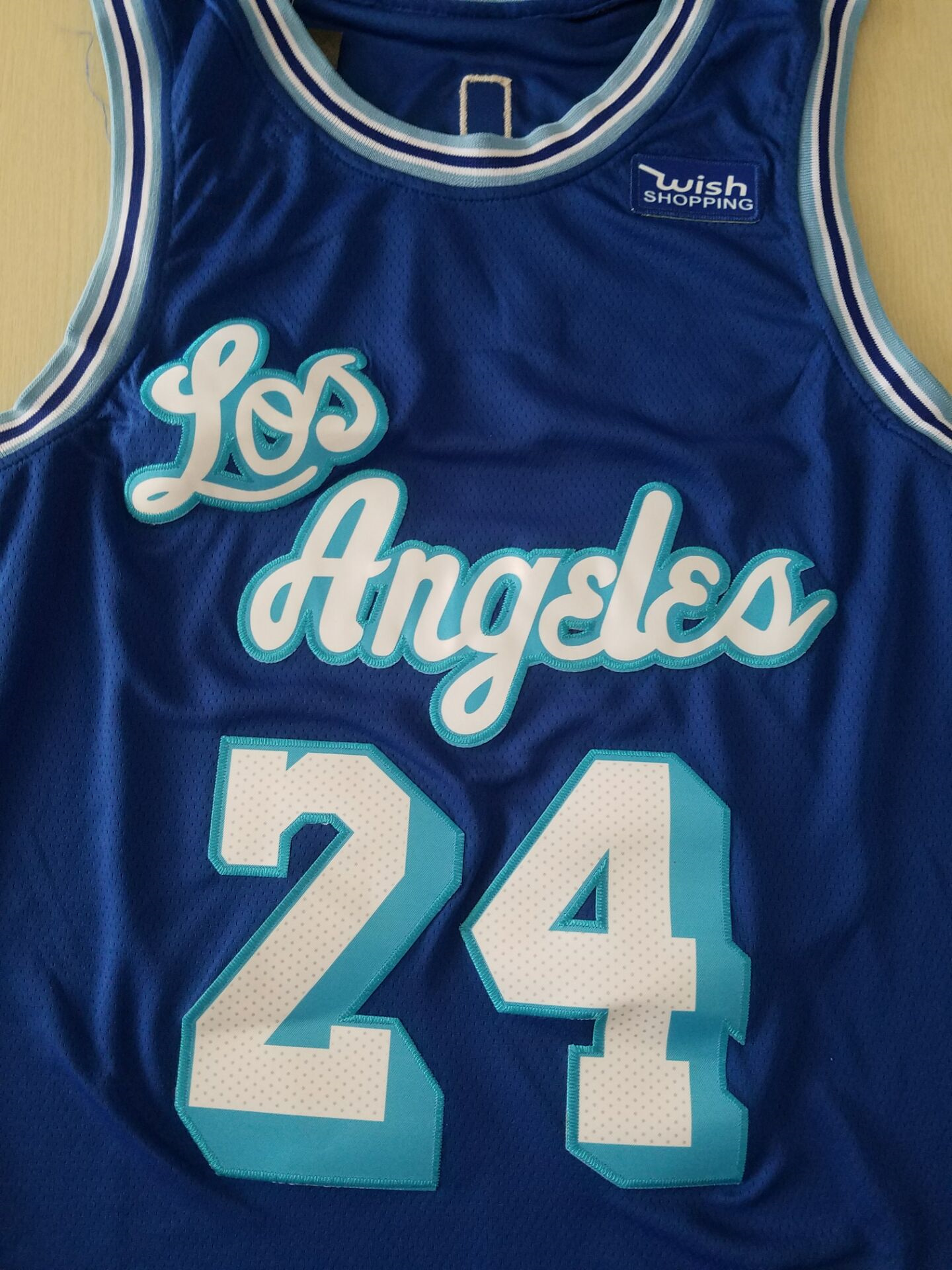 Men's Los Angeles Lakers Kobe Bryant #24 Royal Swingman Jersey