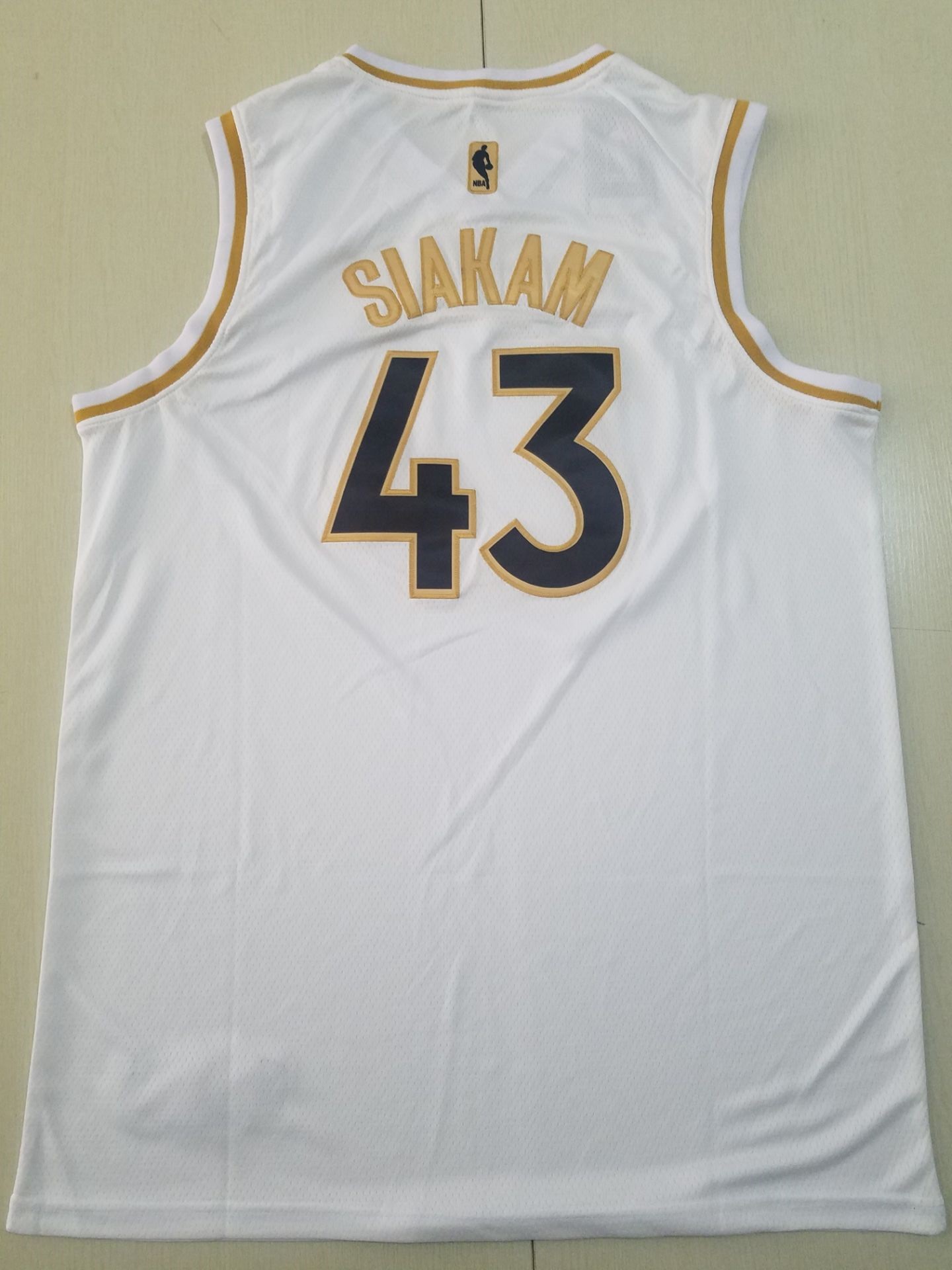 Men's Toronto Raptors Pascal Siakam White Swingman Player Jersey