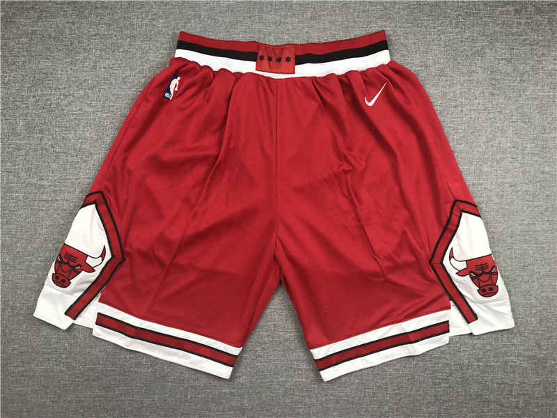 Men's Chicago Bulls Red Basketball Shorts