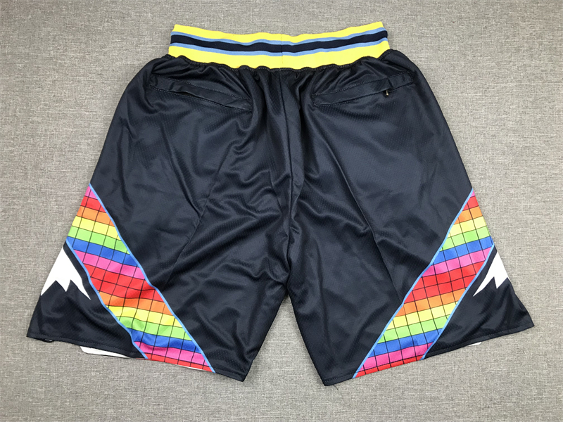 Men's Denver Nuggets Navy City Edition Basketball Shorts