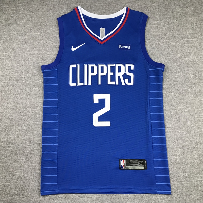 Men's LA Clippers Kawhi Leonard #2 Royal 2022/23 Swingman Jersey - Icon Edition