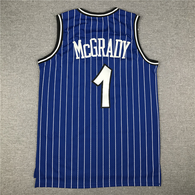 Men's Orlando Magic Tracy McGrady 2003-04 Blue Hardwood Classics Swingman Jersey