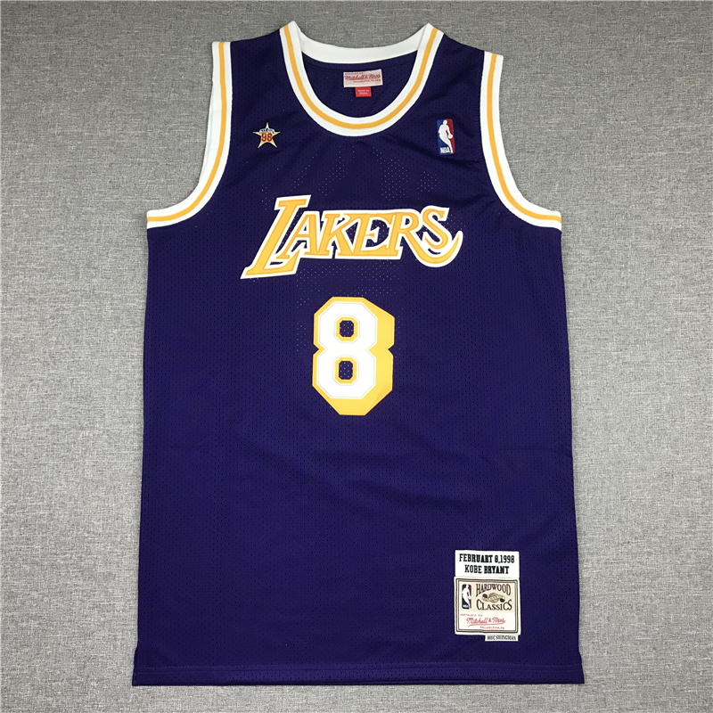 Men's Los Angeles Lakers Kobe Bryant ALL STAR Hardwood Classics Swingman Jersey