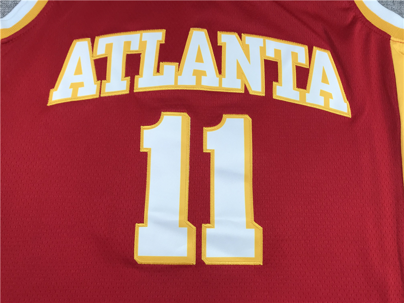 Men's Atlanta Hawks Trae Young #11 Red 2019/20 Swingman Jersey