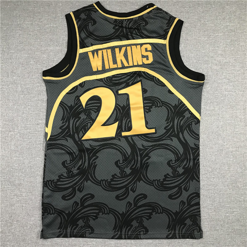Men's Atlanta Hawks Dominique Wilkins 1986-87 Hardwood Classics Swingman Jersey