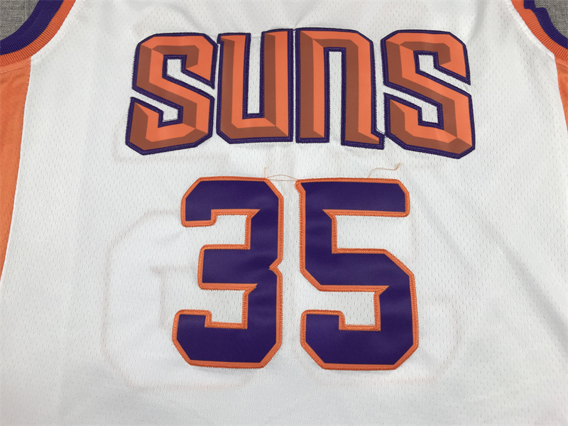 Men's Phoenix Suns Kevin Durant #35 White 2022/23 Swingman Jersey