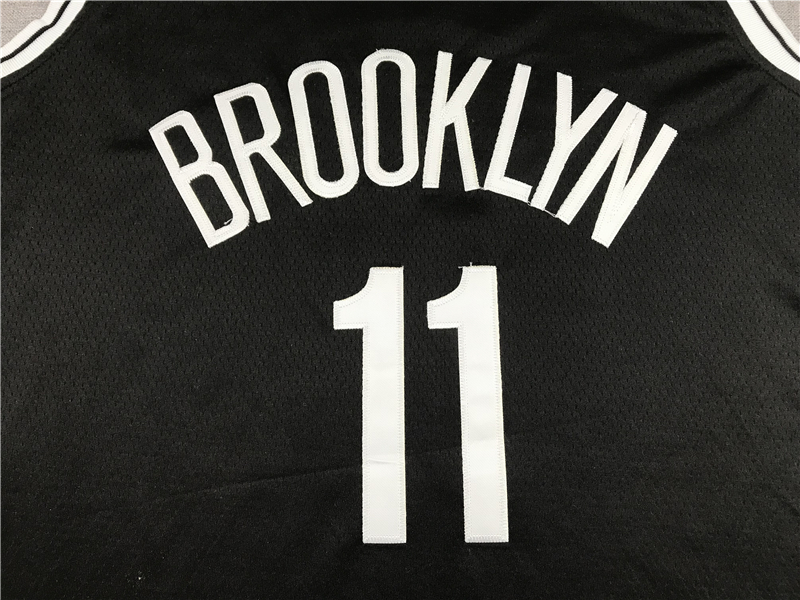 Men's Brooklyn Nets Kyrie Irving #11 Black 2022/23 Swingman Jersey - Icon Edition