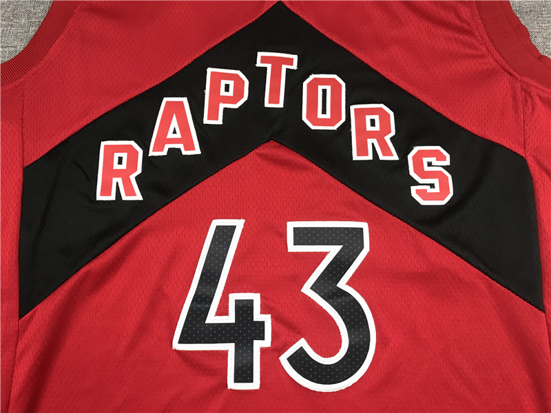 Men's Toronto Raptors Pascal Siakam Red 2021/22 Diamond Swingman Jersey