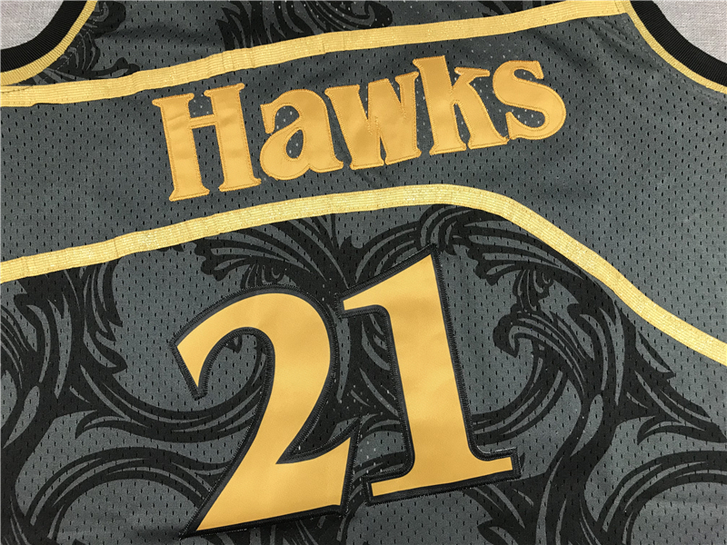 Men's Atlanta Hawks Dominique Wilkins 1986-87 Hardwood Classics Swingman Jersey