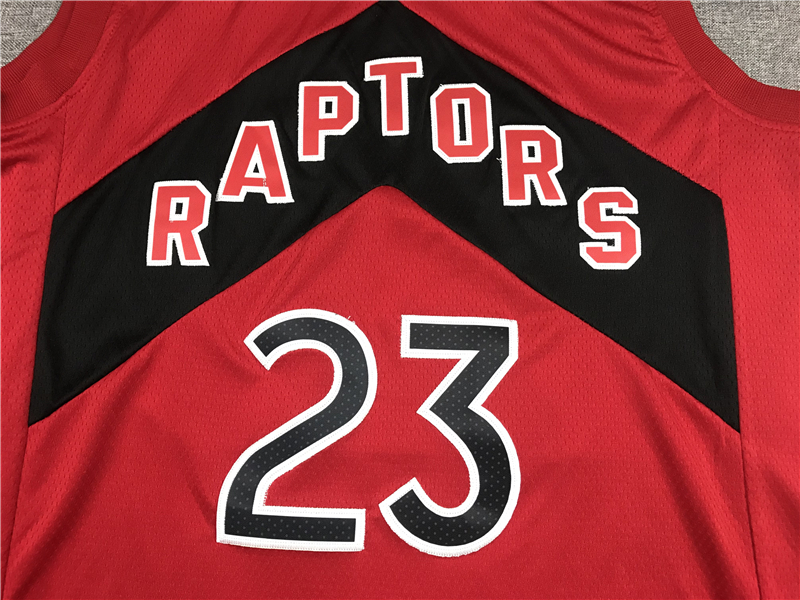 Men's Toronto Raptors Fred VanVleet Red 2021/22 Diamond Swingman Jersey