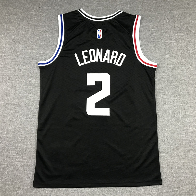 Men's LA Clippers Kawhi Leonard #2 Black 2022/23 Fastbreak Jersey - City Edition