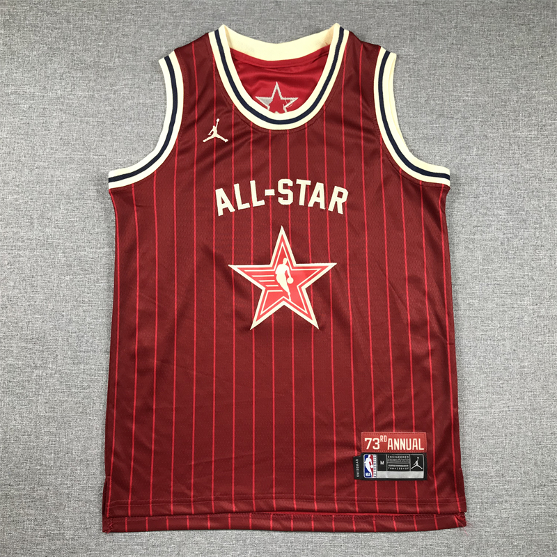 Men's Golden State Warriors Stephen Curry #30 Red 2024 NBA All-Star Game Swingman Jersey