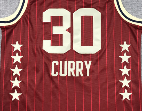 Men's Golden State Warriors Stephen Curry #30 Red 2024 NBA All-Star Game Swingman Jersey