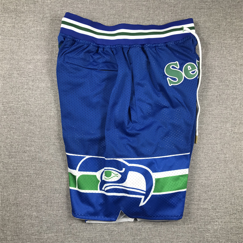 Men's Seattle Seahawks Royal Pocket Shorts