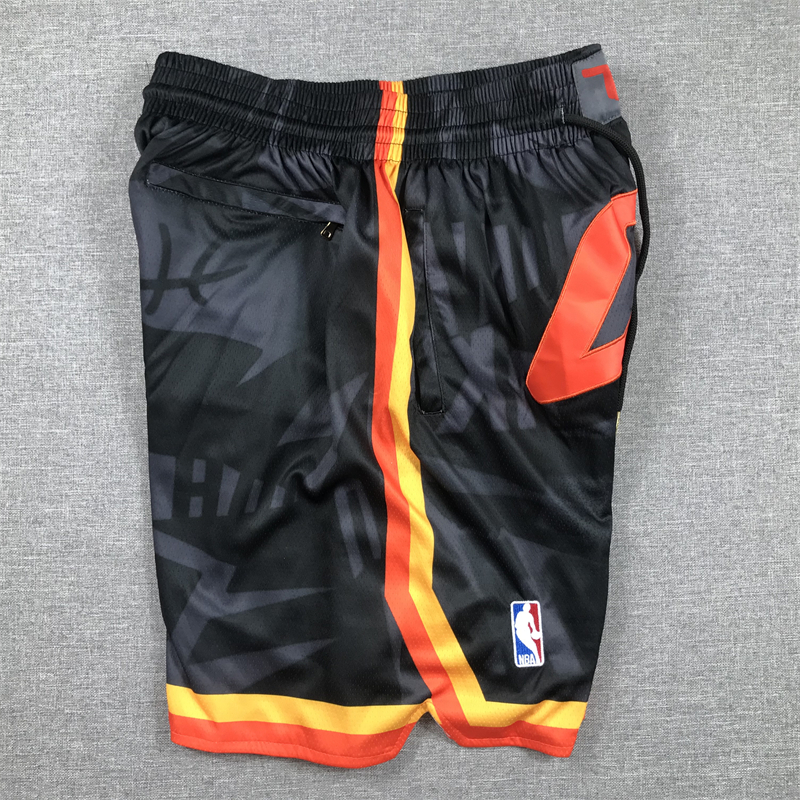 Men's Oklahoma City Thunder Black City Edition Pocket Shorts