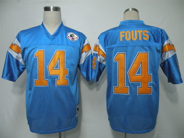 Men's San Diego Chargers Dan Fouts Mitchell & Ness Blue Legacy Replica Jersey