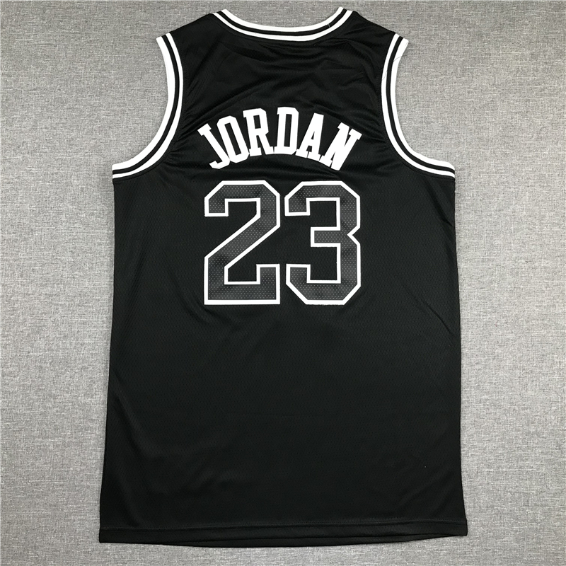 Men's Paris Saint Germain Jordan #23 Black Basketball Jersey
