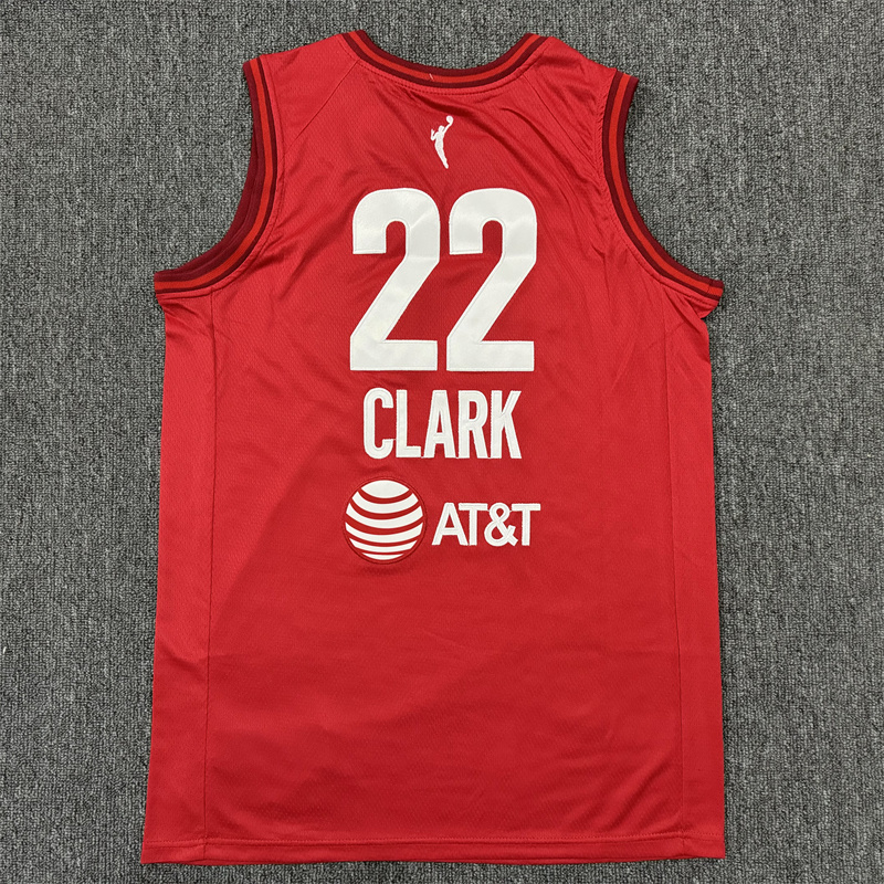 Men's Indiana Fever Caitlin Clark #22 Red Basketball Jersey