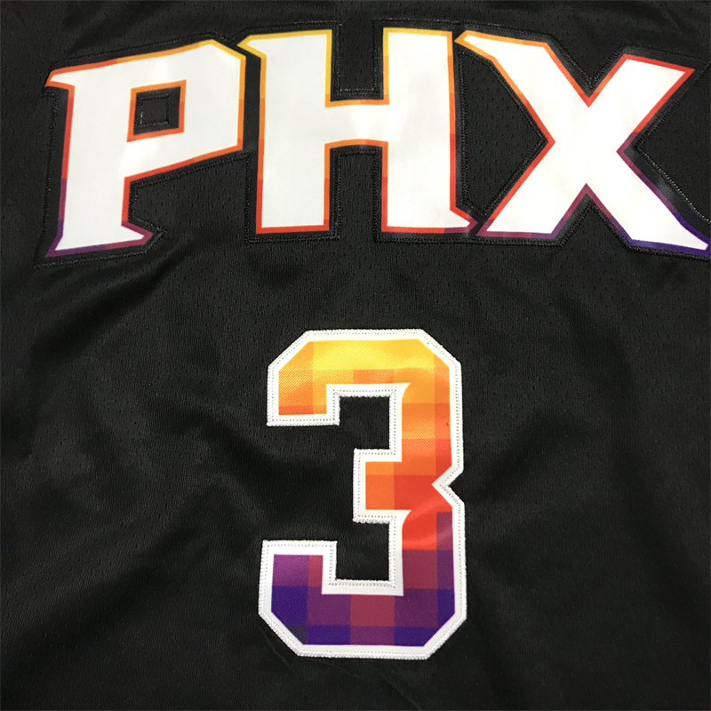 Men's Phoenix Suns Chris Paul #3 Black Swingman Jersey - Statement Edition