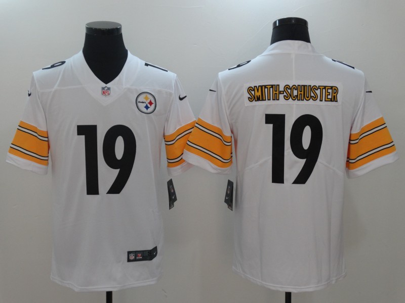 Men's Pittsburgh Steelers Juju Smith-Schuster #19 White Vapor F.U.S.E. Limited Jersey