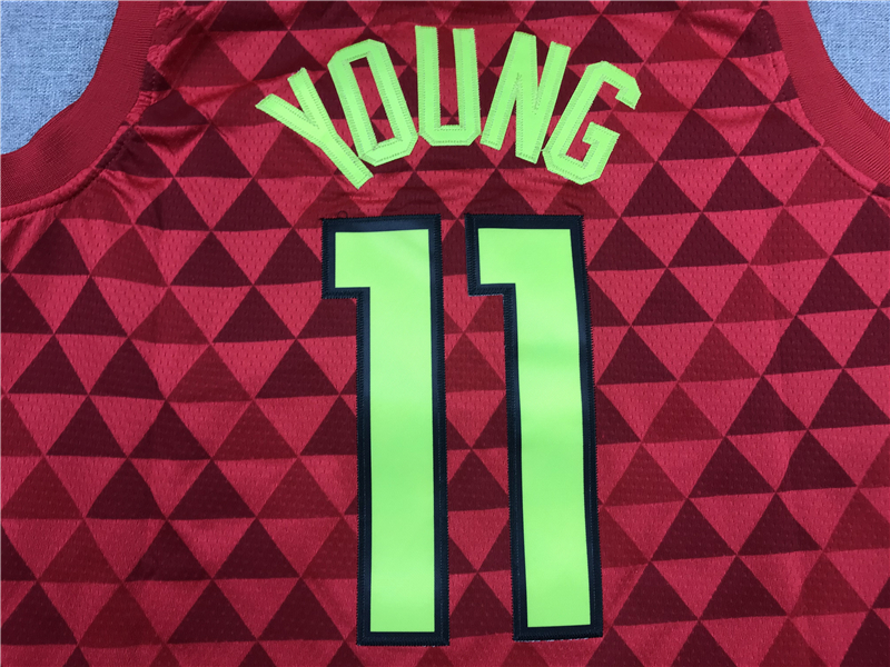 Men's Atlanta Hawks Trae Young #11 NBA Red Swingman Jersey