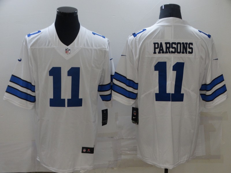 Men's Dallas Cowboys Micah Parsons #11 White Limited Game Jersey