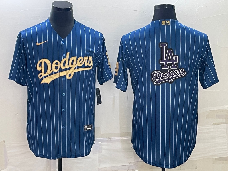 Men's Los Angeles Dodgers Royal Blank Replica Jersey