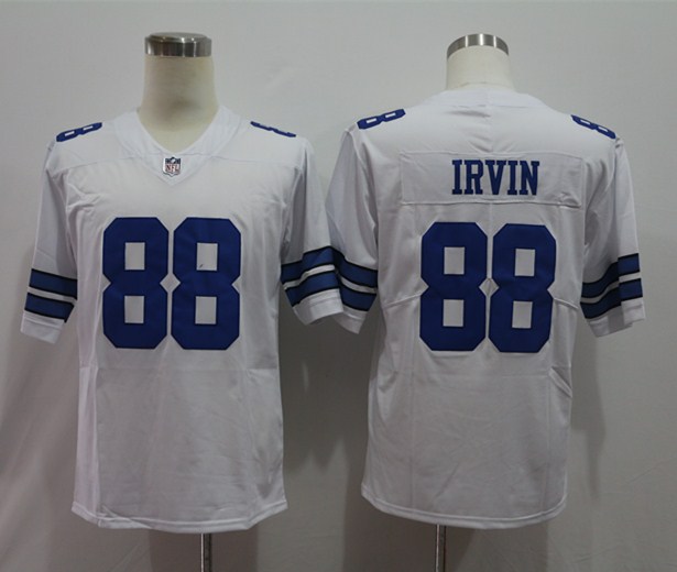 Men's Dallas Cowboys Michael Irvin #88 White Limited Game Jersey