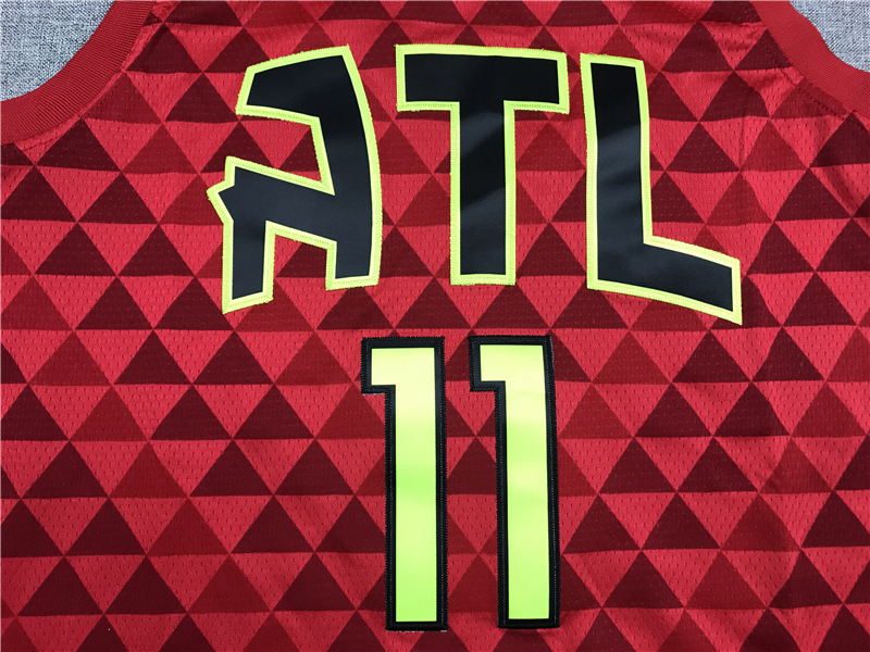 Men's Atlanta Hawks Trae Young #11 NBA Red Swingman Jersey