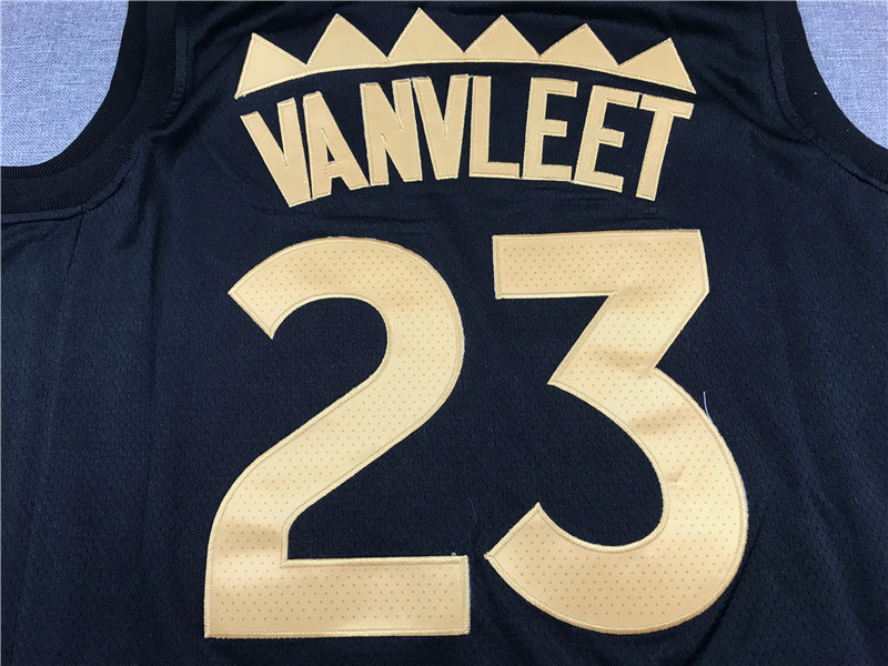 Men's Toronto Raptors Fred VanVleet Black 2020/21 Swingman Jersey - City Edition